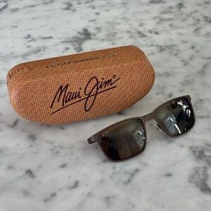 Maui Jim Cut Mountain MJ 532-22 Brown Sunglasses HCL Bronze Polarized